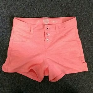 High waisted shorts