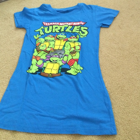 Blue teenage mutant ninja turtles top
