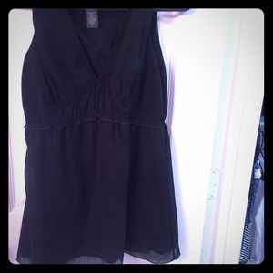 Flowy and Flattering Black Banana Republic Shirt