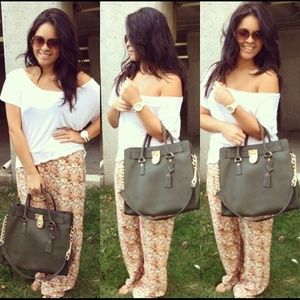 Olive green Michael Kors Hamilton