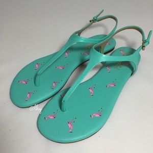 SPLENDID FLAMINGO THONG SANDALS