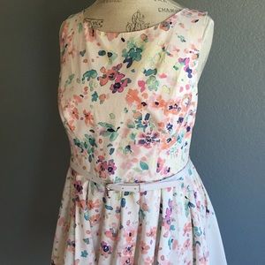 LC Lauren Conrad Dresses - ๐ Lauren Conrad NWT Floral Fit and Flare Dress LC Lauren Conrad Dresses - ๐ Lauren Conrad NWT Floral Fit and Flare Dress