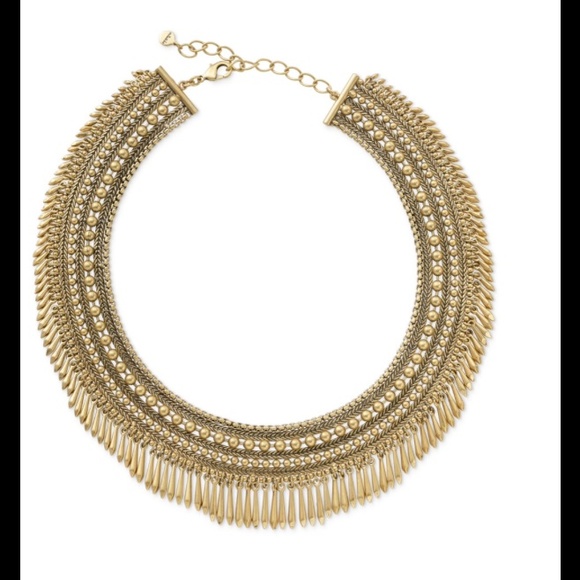 Stella & Dot Tansey Fringe collar necklace