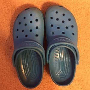Blue Crocs Sz 10W 8M