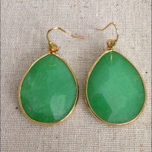 Stella & Dot Serenity Stone drop earrings