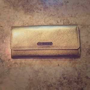 Victoria's Secret Gold Wallet!