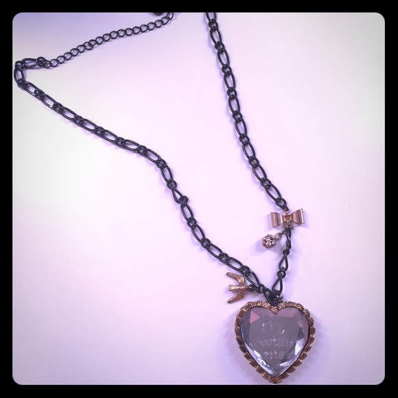 Betsey Johnson Fly With Me Necklace