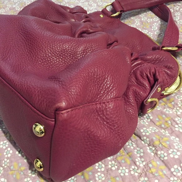 MK large burgundy leather purse - Picture 4 of 4