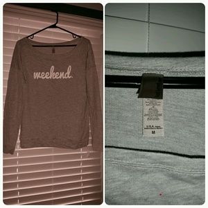 Weekend sweatshirt