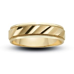 Men's 6.0mm Wedding Band in 14K Gold