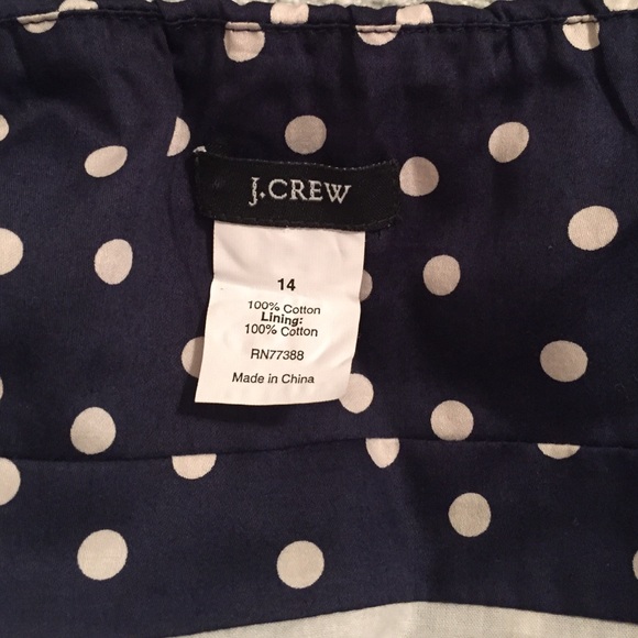 J Crew Polka Dot Halter Top - Picture 3 of 3