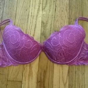 Victoria's Secret very sexy floral lace bra 34C