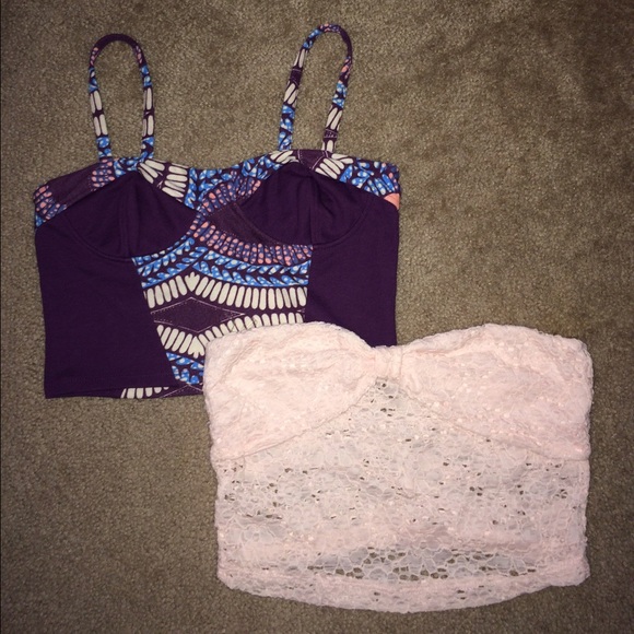 ‼️SOLD‼️ Crop top bundle!! - Picture 1 of 3