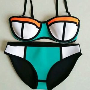 Neoprene Bikini Swimsuit