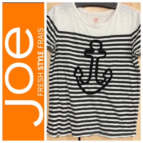 ❌NOT AVAIL❌Joe Fresh nautical striped linen shirt