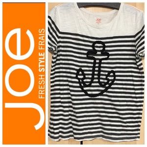 ❌NOT AVAIL❌Joe Fresh nautical striped linen shirt