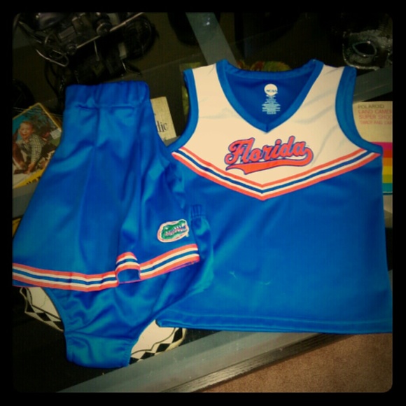 Girls UF cheer outfit