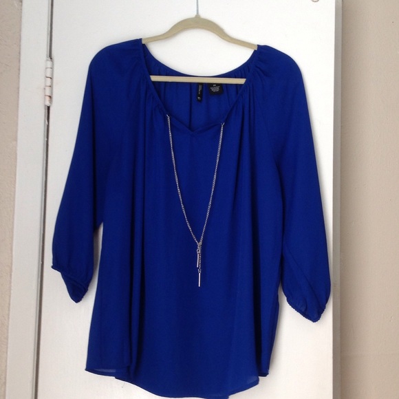 Blue Blouse SOLD