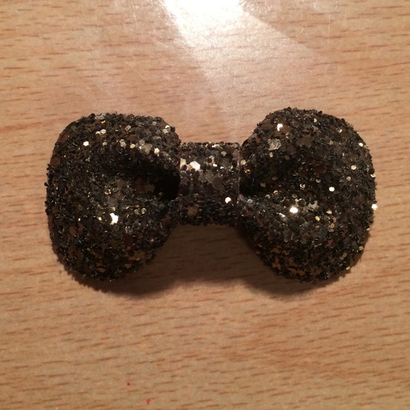 🎀CHOCOLATE BROWN SPARKLE BOW🎀