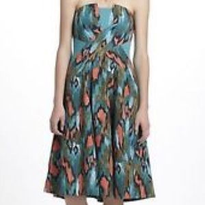 Anthropologie Girl From Savoy Painted Ikat Dress
