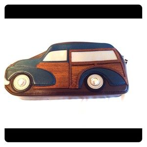 Kate Spade station wagon clutch