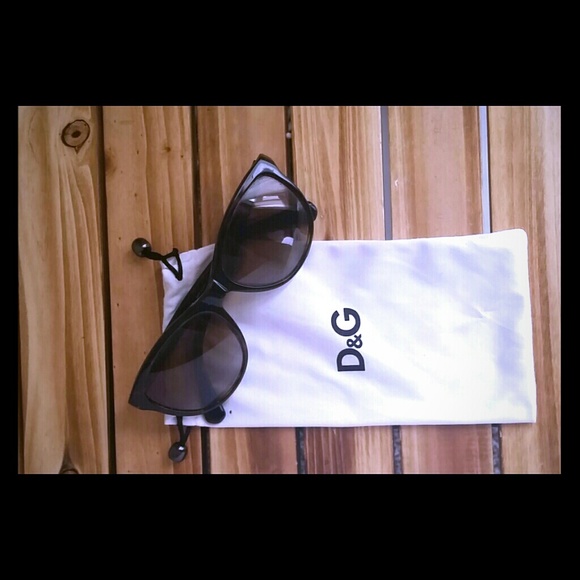D&G cat eye havana sunglasses