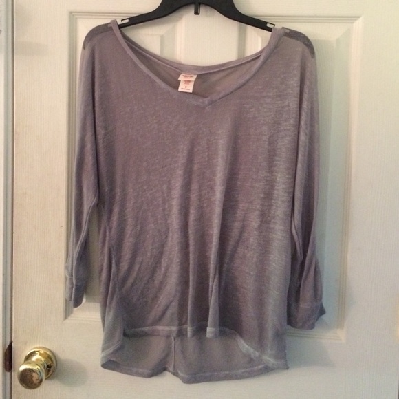Sheer Gray Sweater