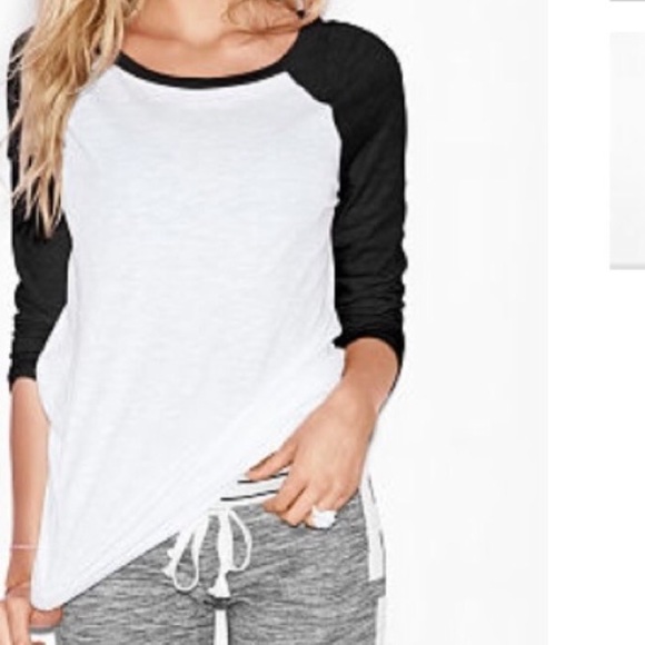 PINK baseball tee