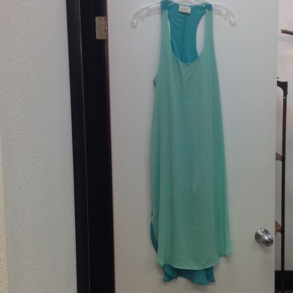Color blocked dress