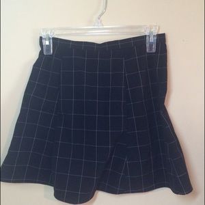 American Aparrel Grid Skirt