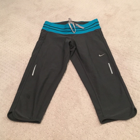 Nike gray short workout pants