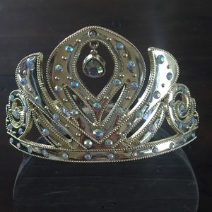 Disney gold Elsa tiara (metal crown)