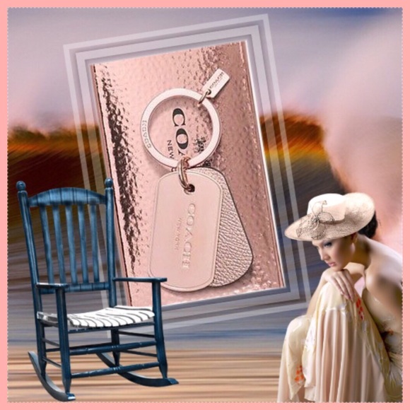 Coach Accessories - COACH Multi Hangtag Key FOB