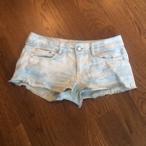 Acid Washed American Eagle Shorts