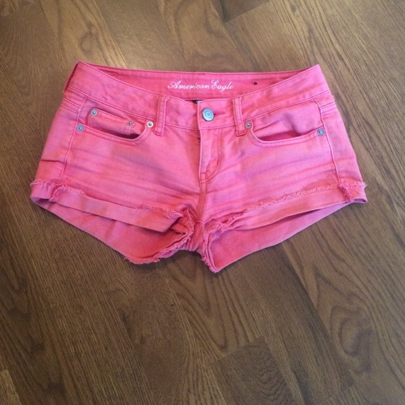 Red American Eagle Shorts