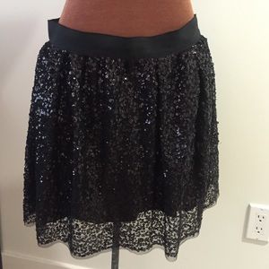 J. Crew sequined, "Starry Night" swingy mini