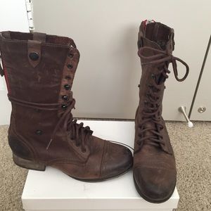 Steve Madden Combat Boots