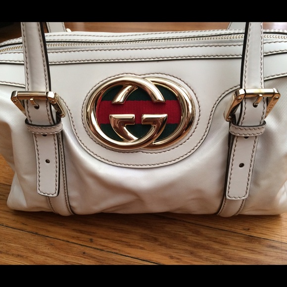 White Gucci handbag - Picture 2 of 4