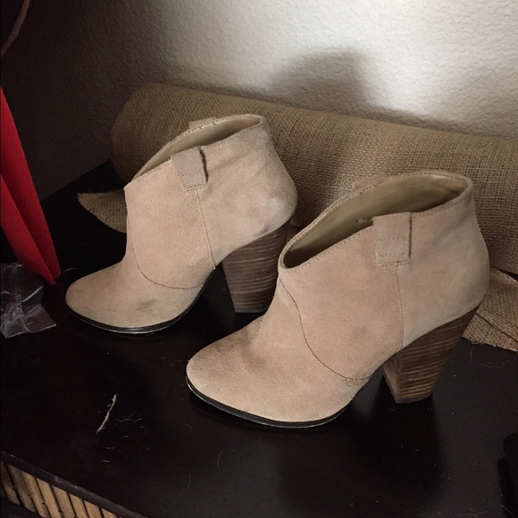Charles David suede booties