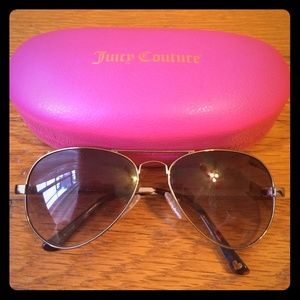 Juicy Couture Aviator Sunglasses