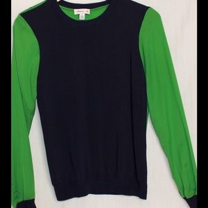 Navy/Green Phillip Lim for Target Top
