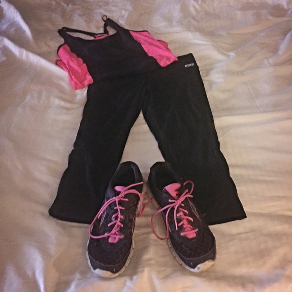 Victoria's Secret Pink Cropped Pants
