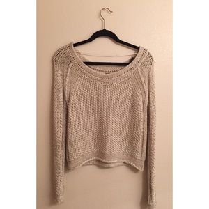 Free People knit sweater