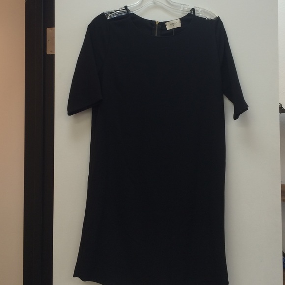 Black cut out dress