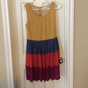 Color block dress