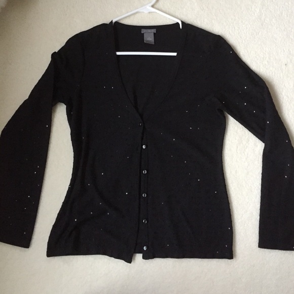 Black Sparkly Sweater, Small