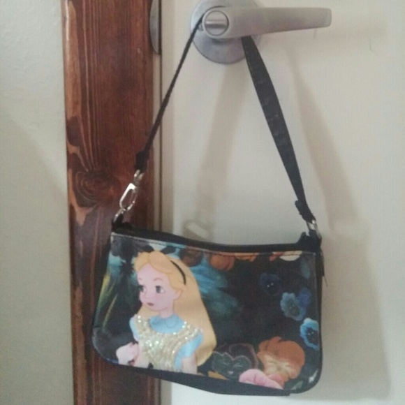 Disney Alice in wonderland purse.