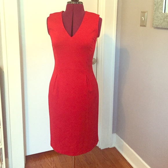 Banana Republic red dress (NEVER WORN) - Picture 1 of 3