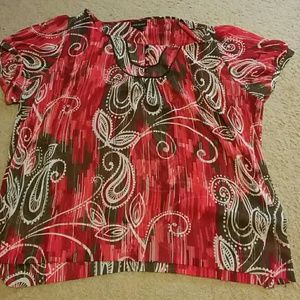 Lane Bryant Work Blouse with Undershirt