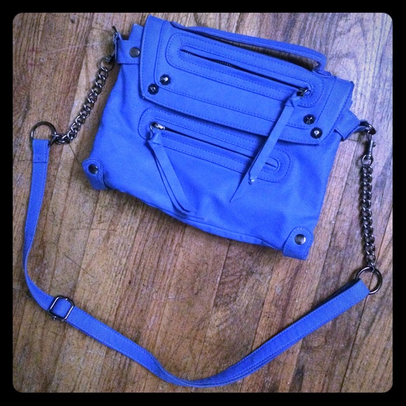 Electric Blue Steve Madden Messenger Bag